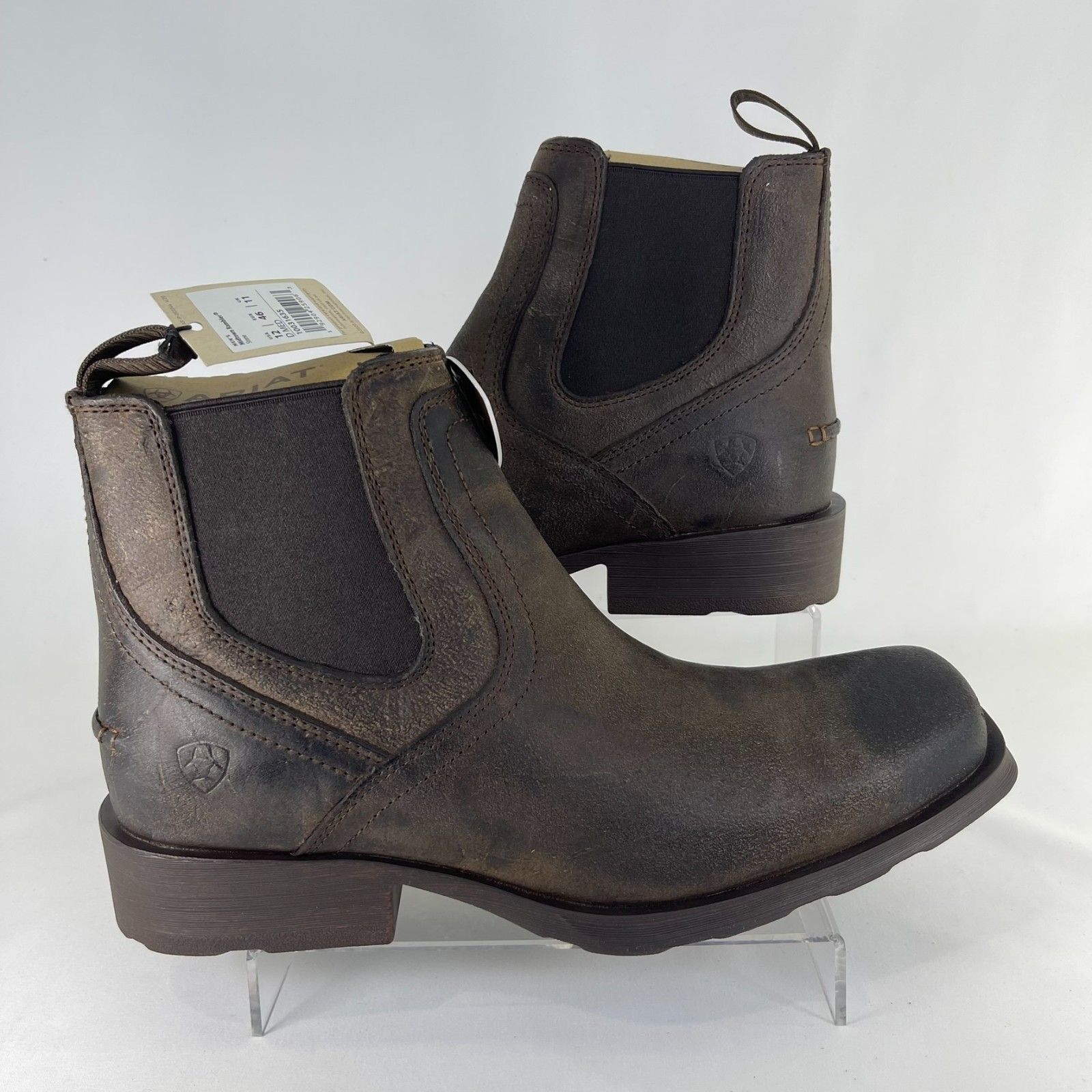 Ariat Midtown Rambler Square Toe Chelsea Boot 10031635 | Men's 12 D Medium | New